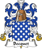 Coat of Arms from France for Becquet