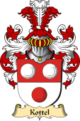 v.23 Coat of Family Arms from Germany for Kottel