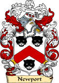 English or Welsh Family Coat of Arms (v.23) for Newport