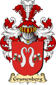 v.23 Coat of Family Arms from Germany for Grunenberg