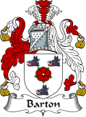 Irish Coat of Arms for Barton