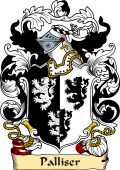 English or Welsh Family Coat of Arms (v.23) for Palliser (Kent)