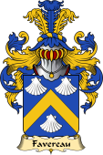 French Family Coat of Arms (v.23) for Favereau