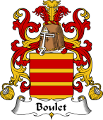 Coat of Arms from France for Boulet