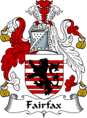English Coat of Arms for the family Fairfax