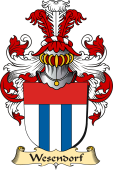 v.23 Coat of Family Arms from Germany for Wesendorf