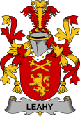 Irish Coat of Arms for Leahy or O'Lahy