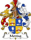 German Wappen Coat of Arms for Montag