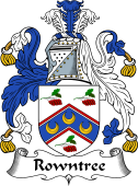 English Coat of Arms for the family Rowntree