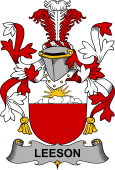 Irish Coat of Arms for Leeson