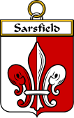 Irish Badge for Sarsfield