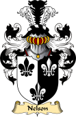 English Coat of Arms (v.23) for the family Nelson II