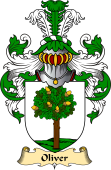 English Coat of Arms (v.23) for the family Oliver