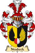 v.23 Coat of Family Arms from Germany for Neubeck