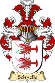 v.23 Coat of Family Arms from Germany for Schnelle