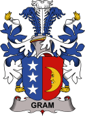 Danish Coat of Arms for Gram