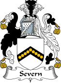 English Coat of Arms for the family Severn (e)