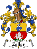 German Wappen Coat of Arms for Zeller