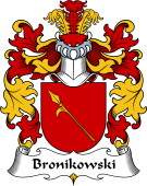 Polish Coat of Arms for Bronikowski