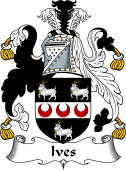 English Coat of Arms for the family Ives