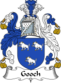 English Coat of Arms for the family Gooch