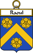 French Coat of Arms Badge for Raoul