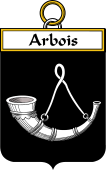 French Coat of Arms Badge for Arbois
