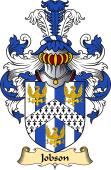 English Coat of Arms (v.23) for the family Jobson