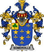 Irish Family Coat of Arms (v.25b) Somerville