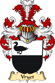 v.23 Coat of Family Arms from Germany for Vryet
