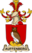 Republic of Austria Coat of Arms for Auffenberg