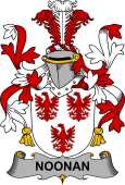 Irish Coat of Arms for Noonan or O'Noonan