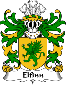 Welsh Coat of Arms for Elfinn (AP GWYDDNO)