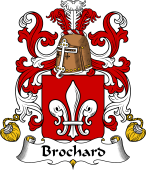 Coat of Arms from France for Brochard