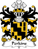 Welsh Coat of Arms for Perkins (of Pilston, Monmouthshire)