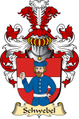 v.23 Coat of Family Arms from Germany for Schwebel