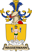 Republic of Austria Coat of Arms for Wassermann