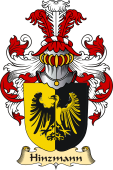 v.23 Coat of Family Arms from Germany for Hinzmann