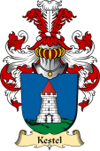 v.23 Coat of Family Arms from Germany for Kestel