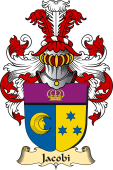 v.23 Coat of Family Arms from Germany for Jacobi