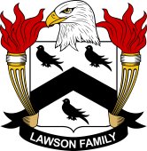 American Coat of Arms for Lawson
