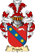 v.23 Coat of Family Arms from Germany for Prasch