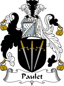 English Coat of Arms for Paulet or Powlet