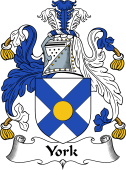 English Coat of Arms for York (e)