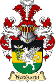 v.23 Coat of Family Arms from Germany for Neidhardt