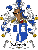 German Wappen Coat of Arms for Merck