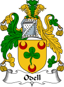 Irish Coat of Arms for Odell