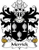 Welsh Coat of Arms for Merrick (Rhys ap Meurig, of Glamorgan)
