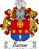 Araldica Italiana Coat of arms used by the Italian family Bassano