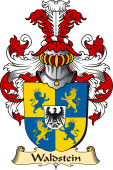 v.23 Coat of Family Arms from Germany for Waldstein